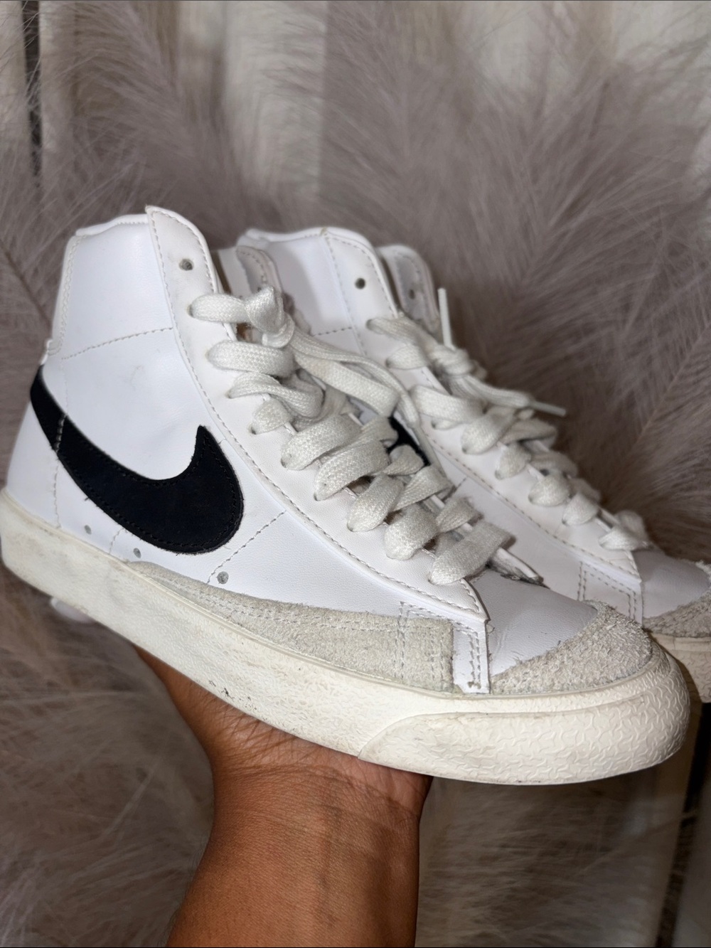 Nike Kids' Grade School Blazer Mid '77 Shoes 🖤🖤🖤
